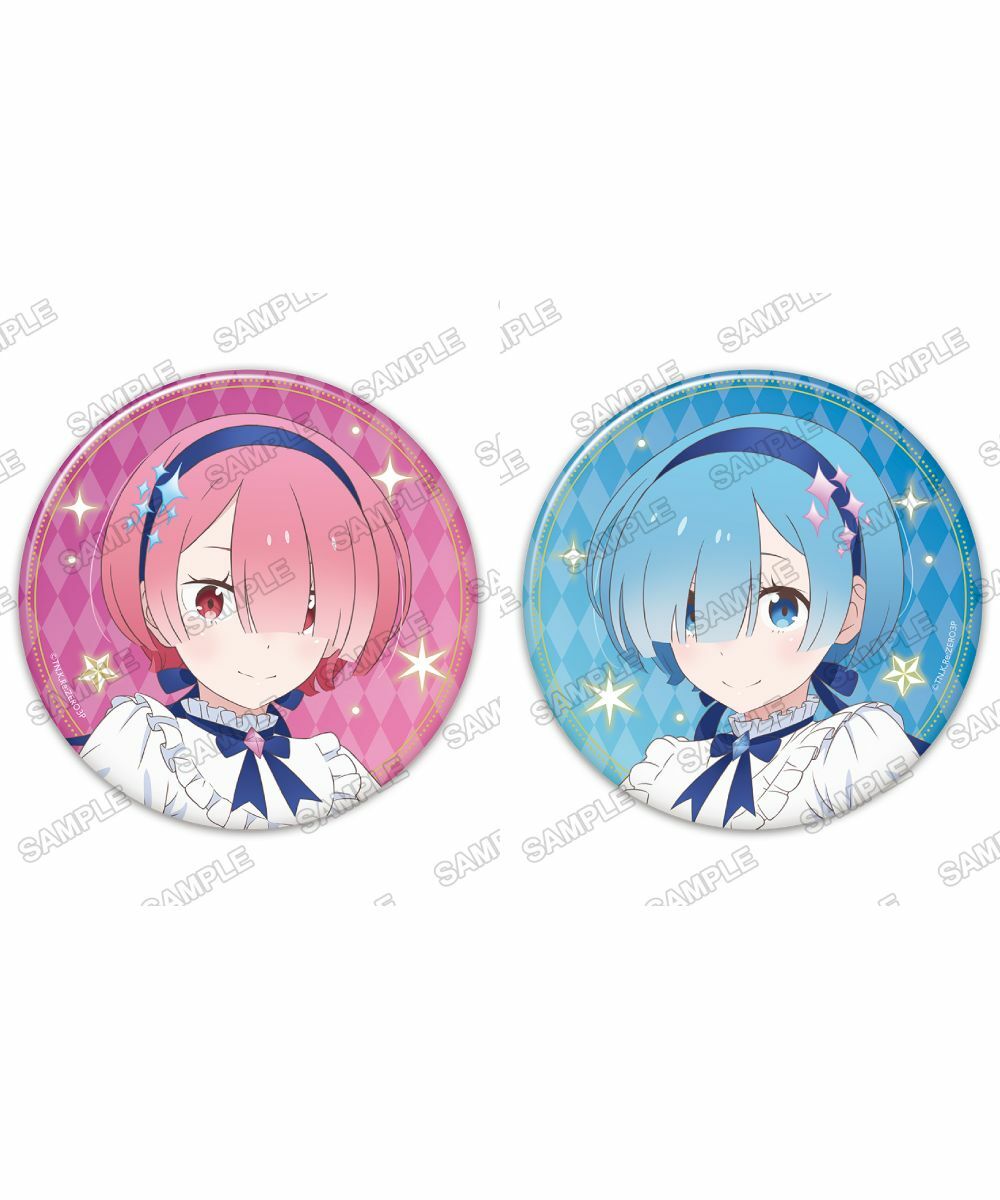 預購-「Re:從零開始的異世界生活」 BIG徽章 Re:從零開始拉姆與雷姆的誕生日生活2025ver.系列 【日本進口精品】