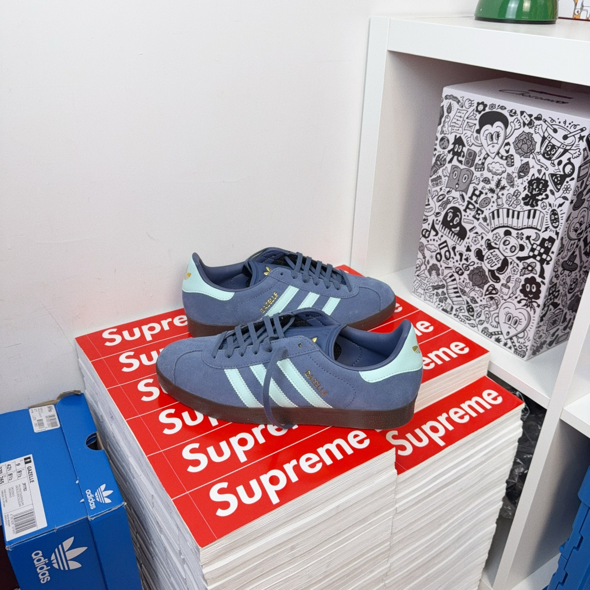 Adidas Originals Gazelle 日本新款 藍莓蘇打 藏青靛藍 蒂芬妮綠 復古鞋 JP7782