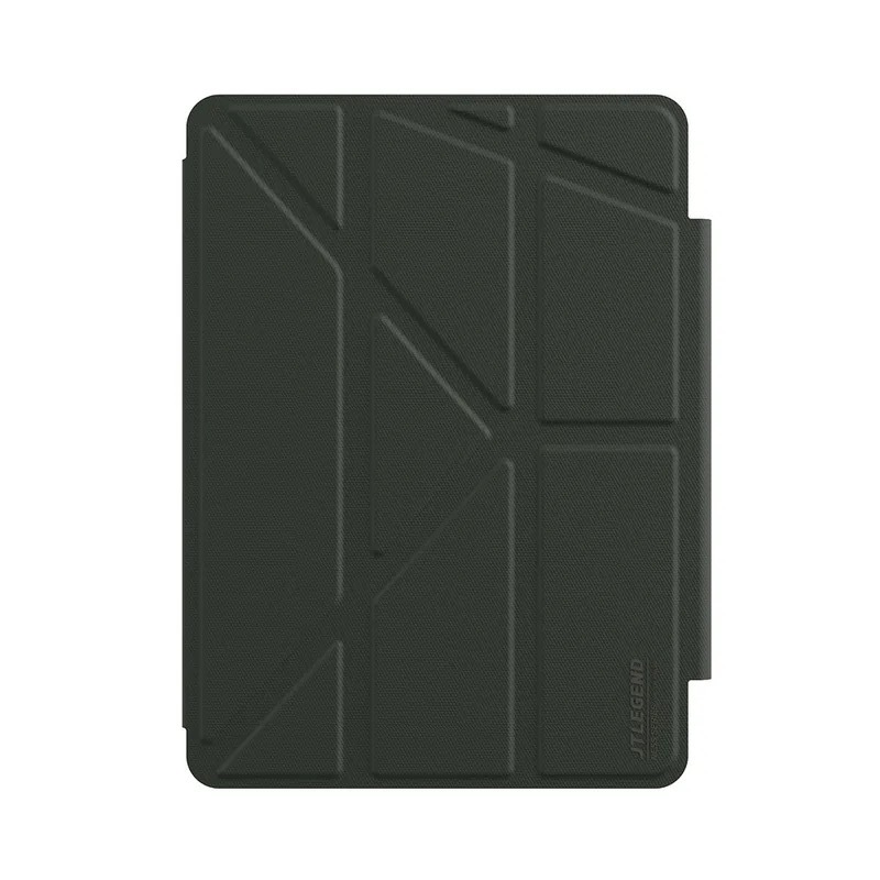 JTLEGEND｜iPad Pro 2022, 2021 Ness Pro 11吋 相機快取多角度折疊防潑水布紋保護殼(含Apple pencil磁扣)