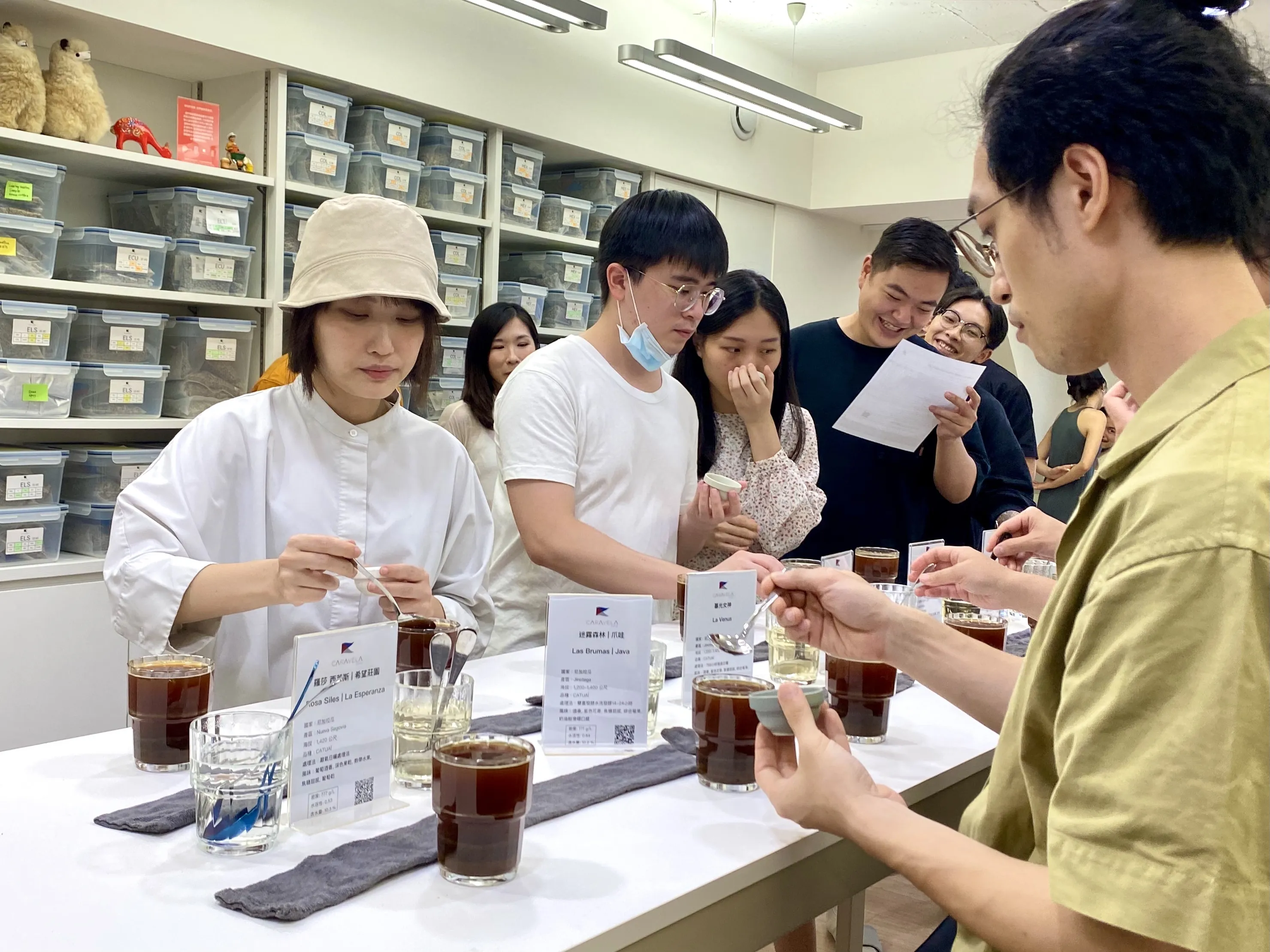 瓜地馬拉與尼加拉瓜 2023年新產季採購杯測會
