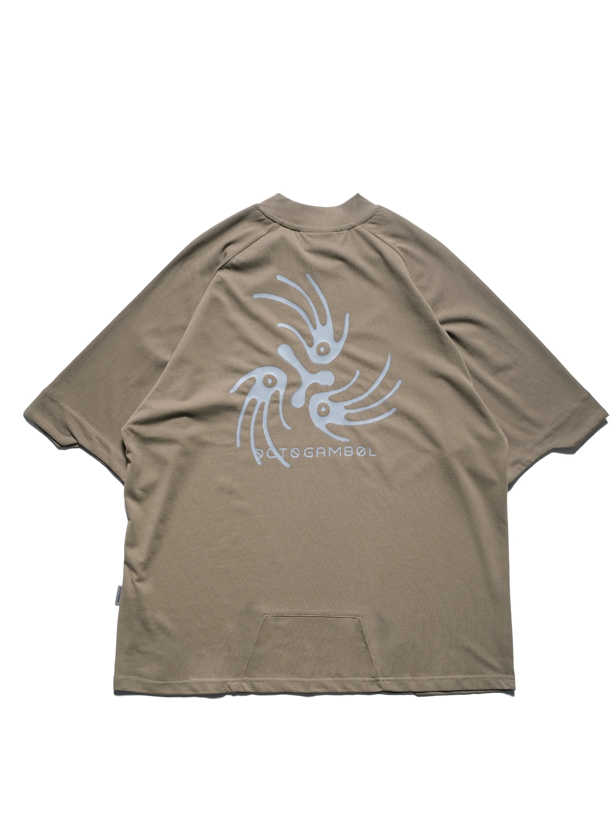 Octo Gambol S25-T-02 Rotate T-shirt  - Brown