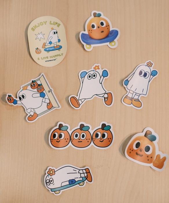 SP｜平凡乙女日記｜絕版｜防水貼紙包｜8入