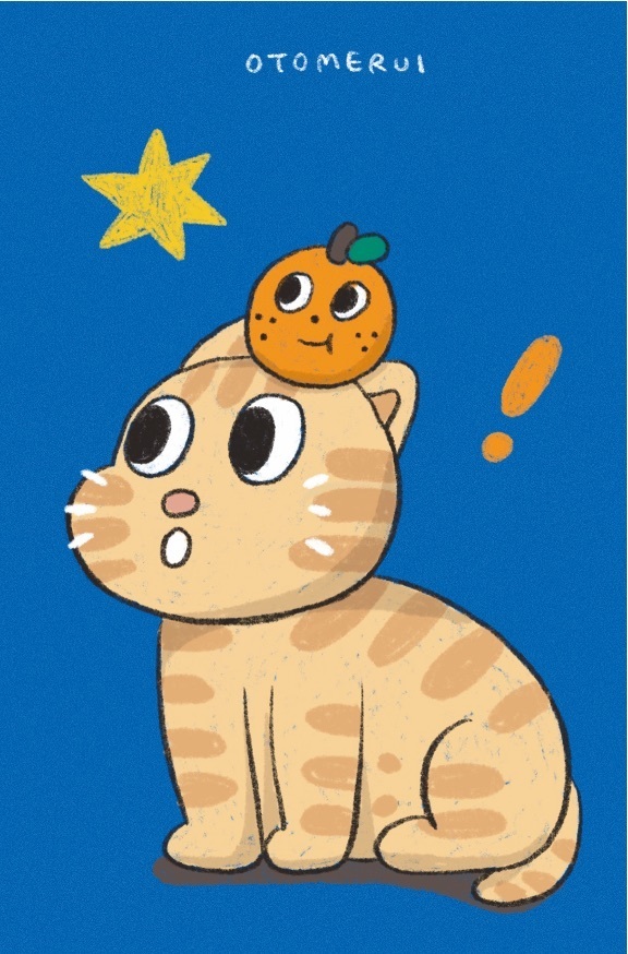 SP｜平凡乙女日記｜明信片｜咪嚕與桔利