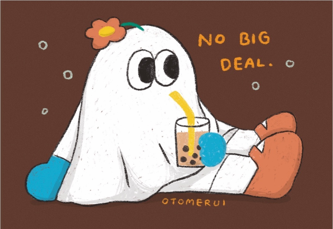 SP｜平凡乙女日記｜明信片｜rui同學喝珍奶