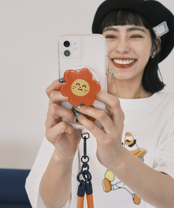 SP｜平凡乙女日記｜絕版｜磁吸式手機支架｜驚訝花