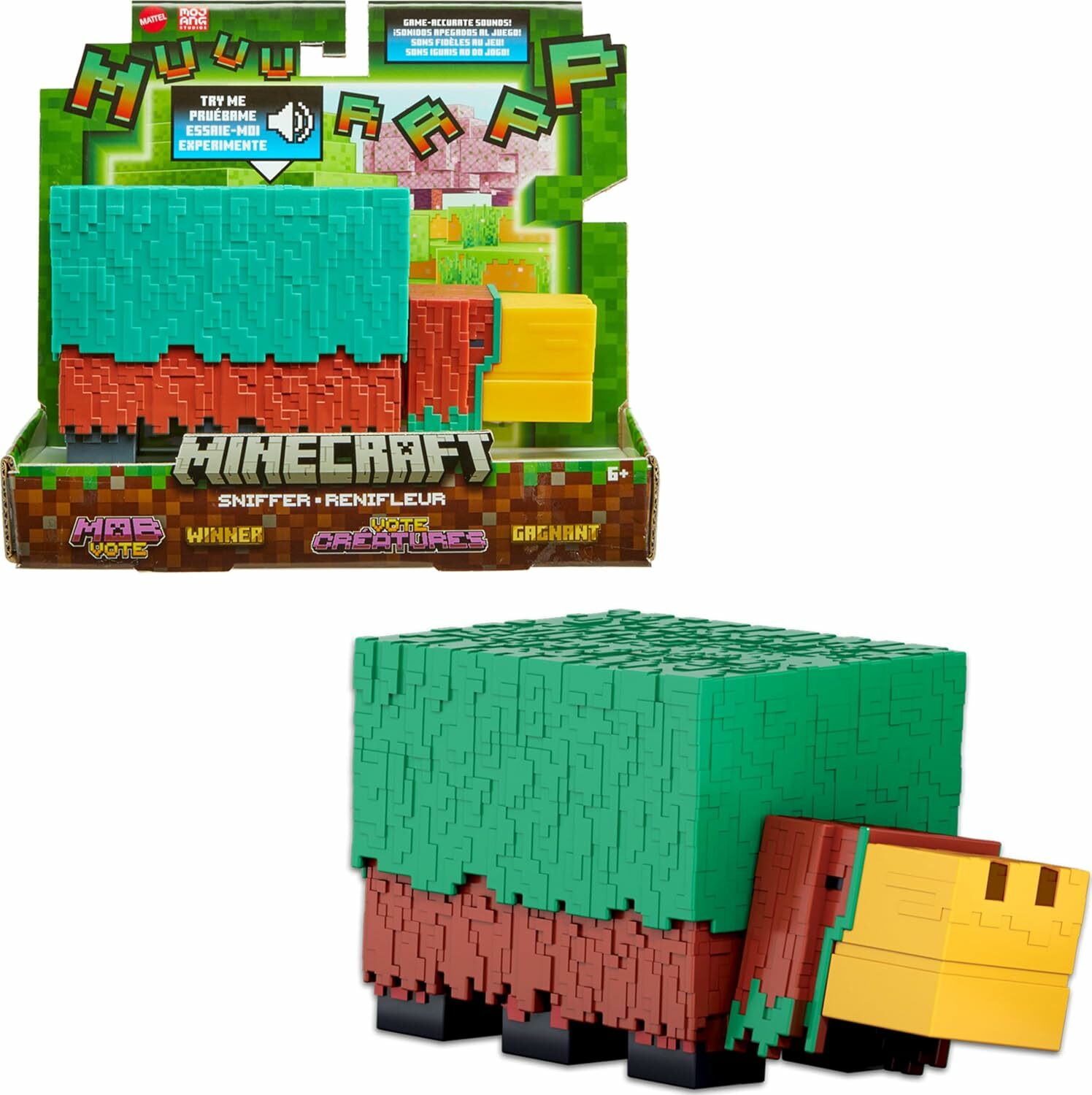 《 MATTEL 》 MINECRAFT 經典角色模型 - 嗅探獸