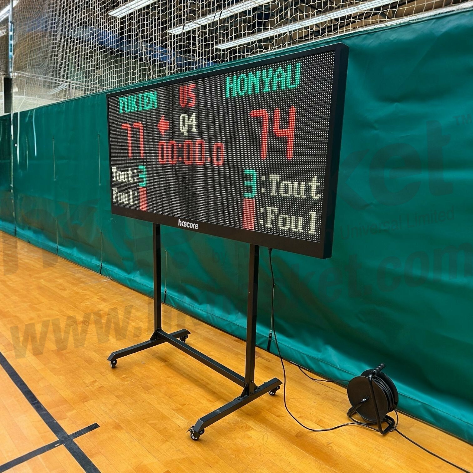 [訂購] HKscore® 籃球賽 專業版 主分板淨顯示屏 CDS-B17A  [香港正貨及保養]