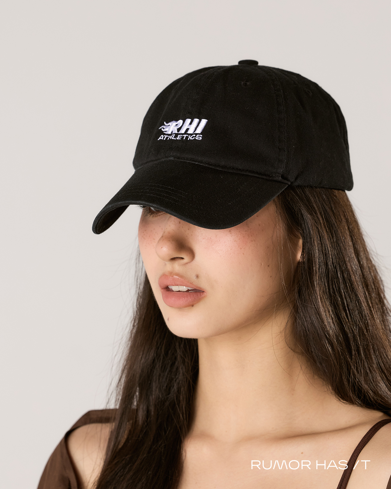 Aged-Wash RHI Cap-Black