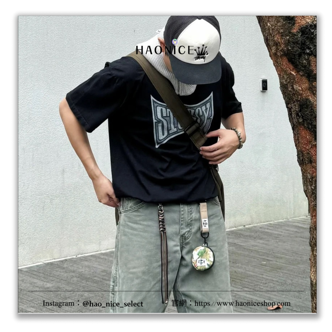 【HAO NICE 】美國🇺🇸街頭潮流 Stussy 24SS 春夏新款 冠軍顏料 胸前經典大LOGO 街頭穿搭必備爆款🔥百搭短T