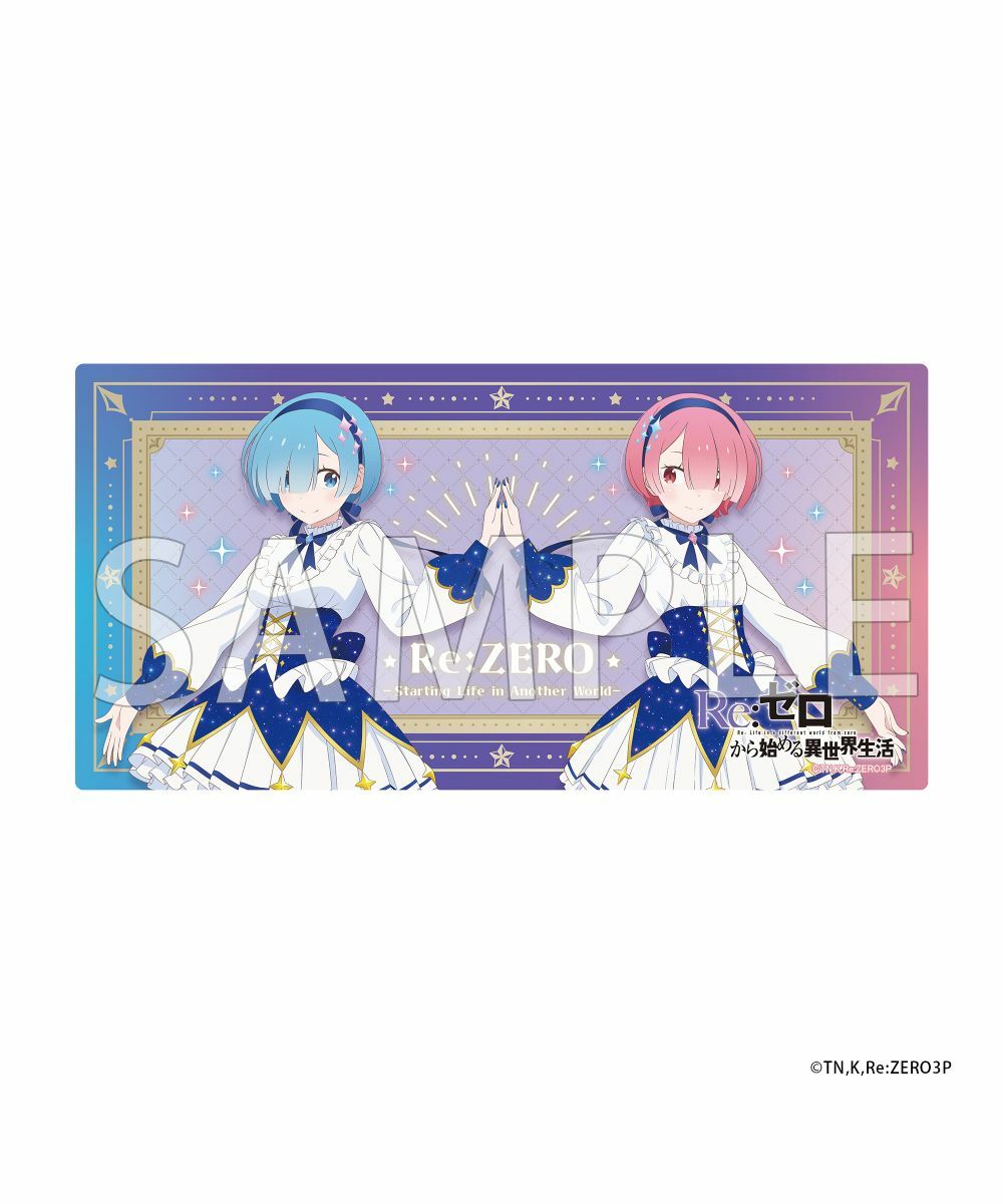 預購-｢Re:從零開始的異世界生活｣ 特製桌墊 拉姆與雷姆的誕生日生活2025ver.【日本進口精品】