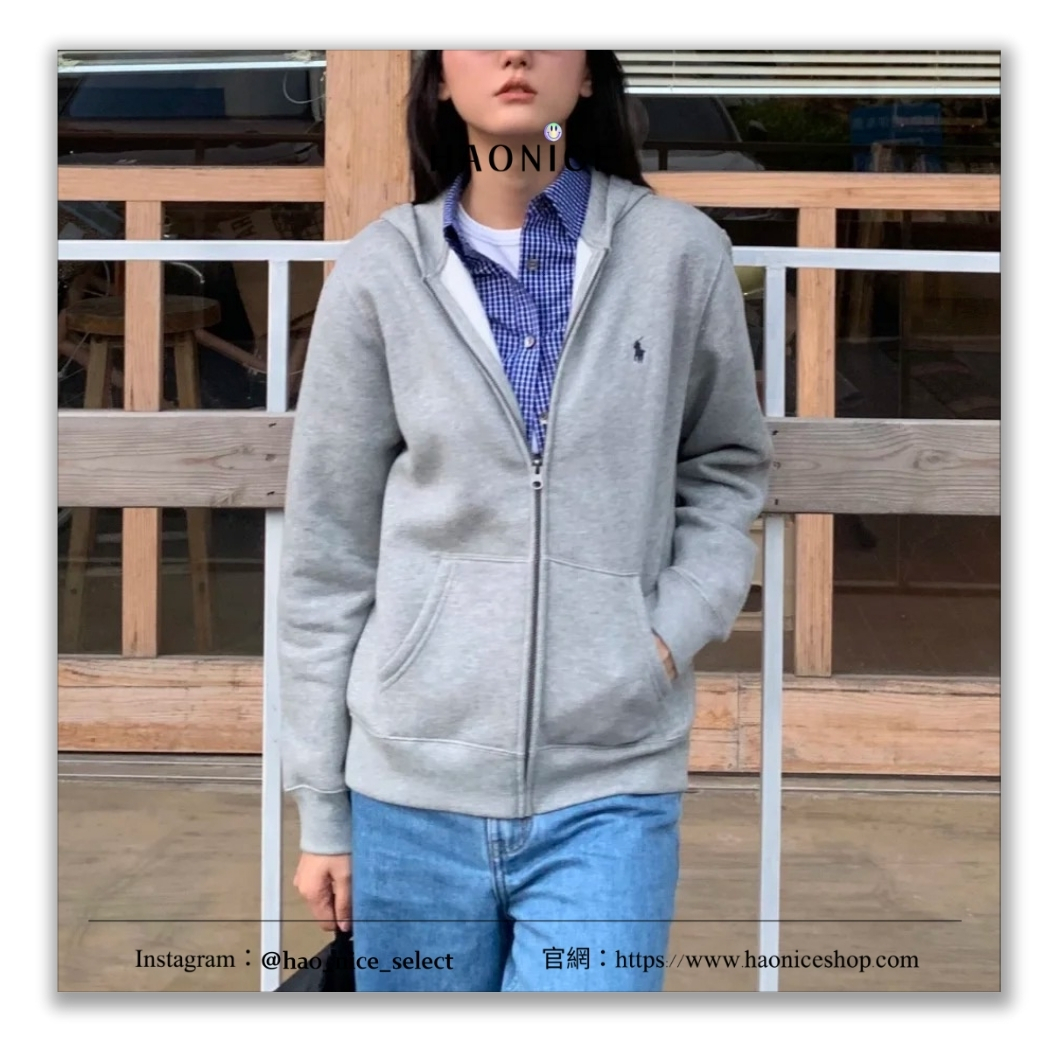 【HAO NICE】100%正品 RALPH LAUREN POLO 美國潮牌🇺🇸刺繡標誌素面刷毛外套 休閒外套