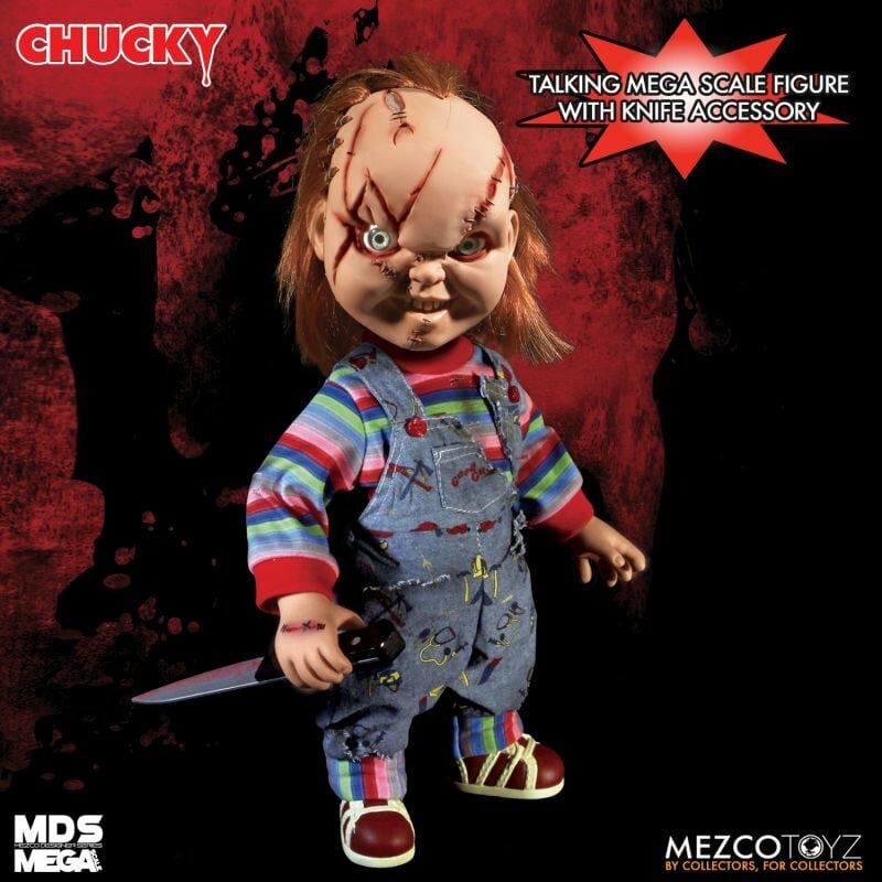 MEZCO TOYZ MDS MEGA SCALE Child's Play 娃鬼回魂 Talking CHUCKY