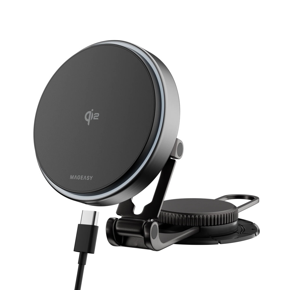 【MagEasy】MagMount【Qi2】15W車載支架