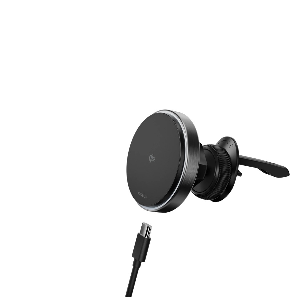 【MagEasy】MagMount【Qi2】15W車載支架