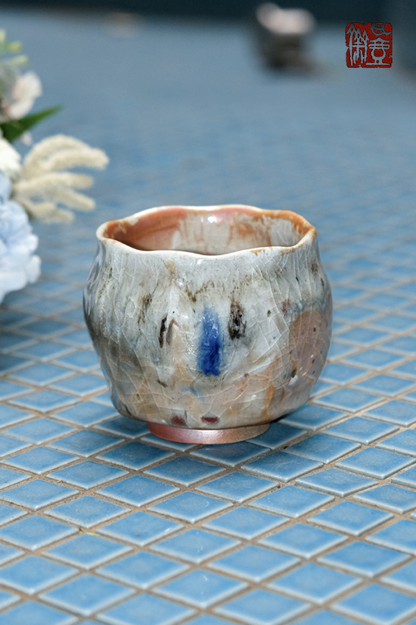 柴燒志野玫瑰杯 · 翡翠谷｜單品設計花禮｜母親節特別獻禮