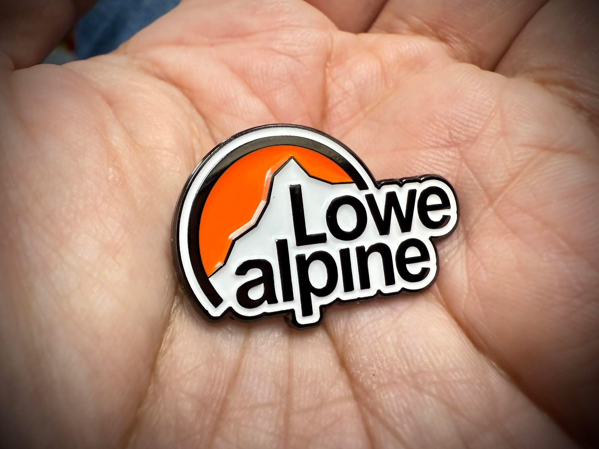 Lowe Alpine Brand Logo #襟章 #香港限定