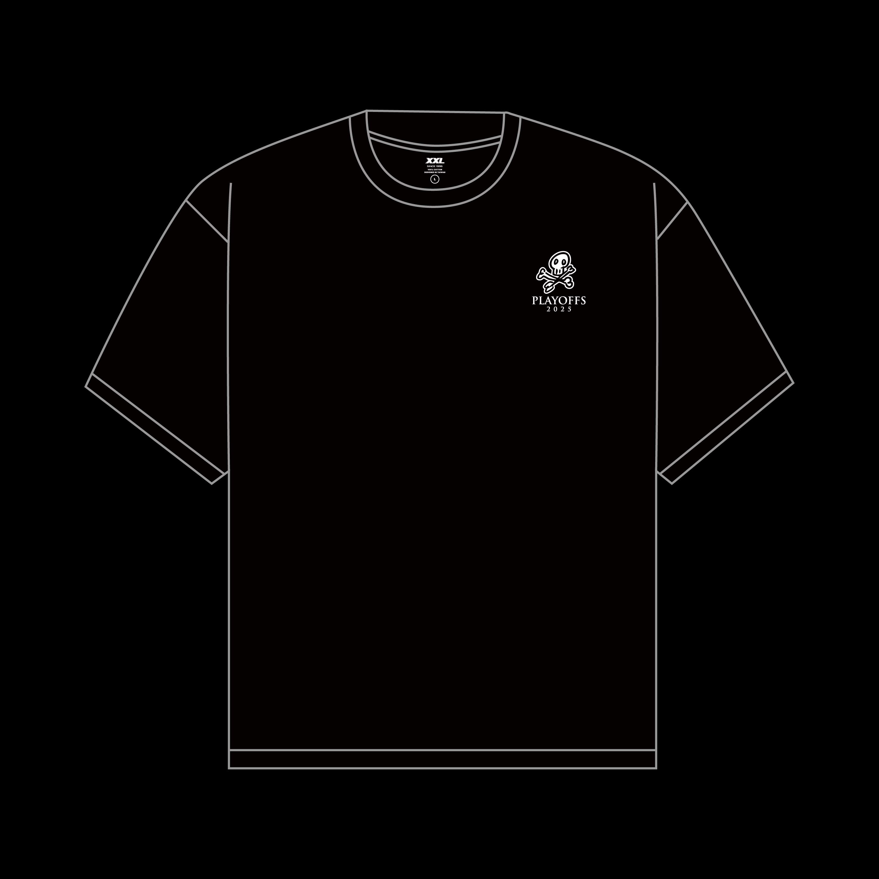 2025 XXL「全星通緝 冠軍懸賞」T-shirt（背面懸賞）