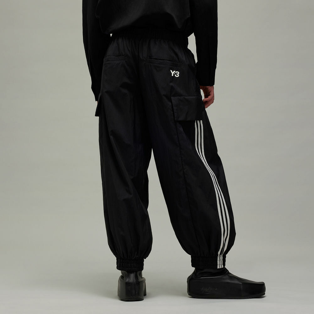 【 Y-3 NYL PANT 頂級尼龍長褲 - 黑 】