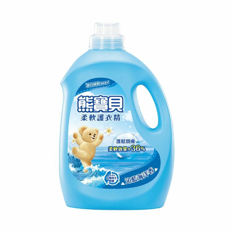 （箱購）熊寶貝護衣精-沁藍海洋3.2Lx4瓶