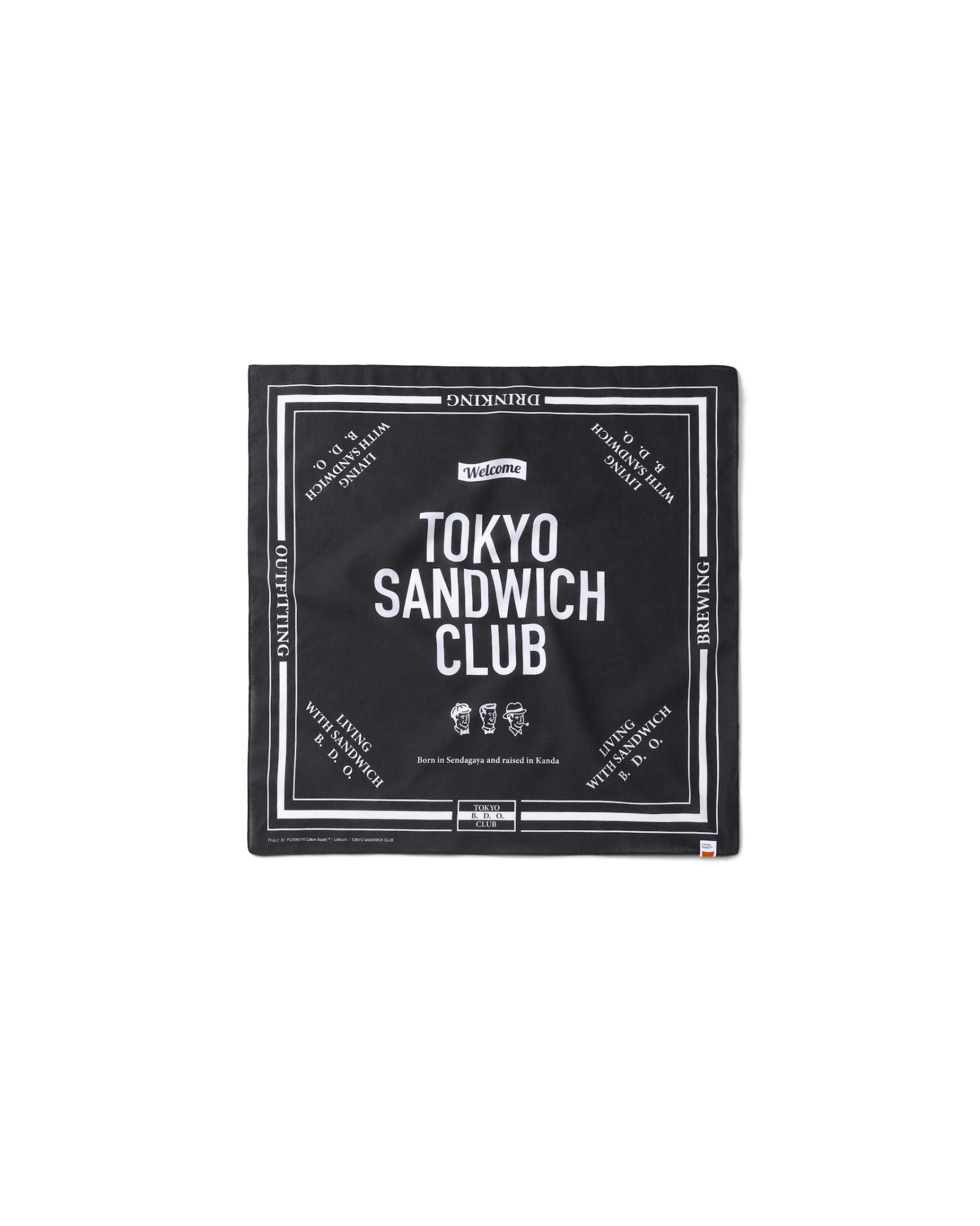 Filter017 B.D.O.棉質方巾