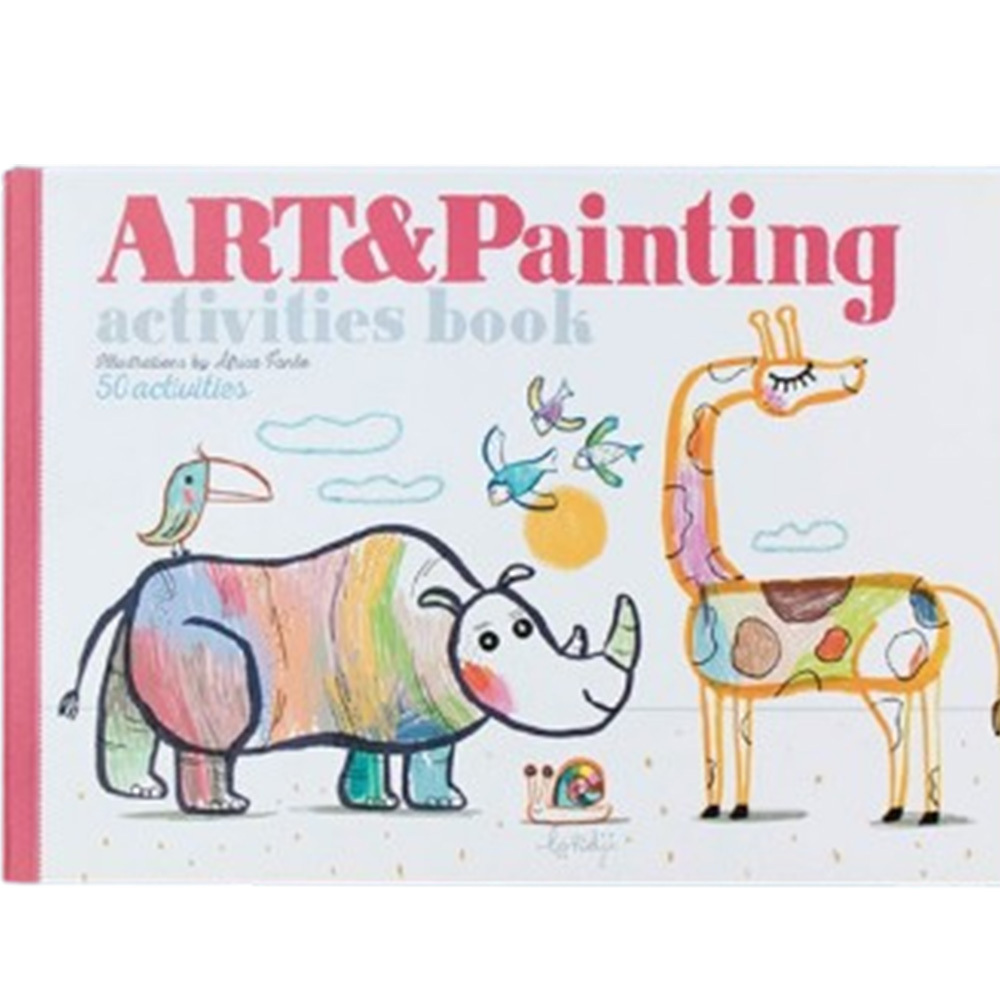 西班牙Londji 創意美術&著色遊戲書