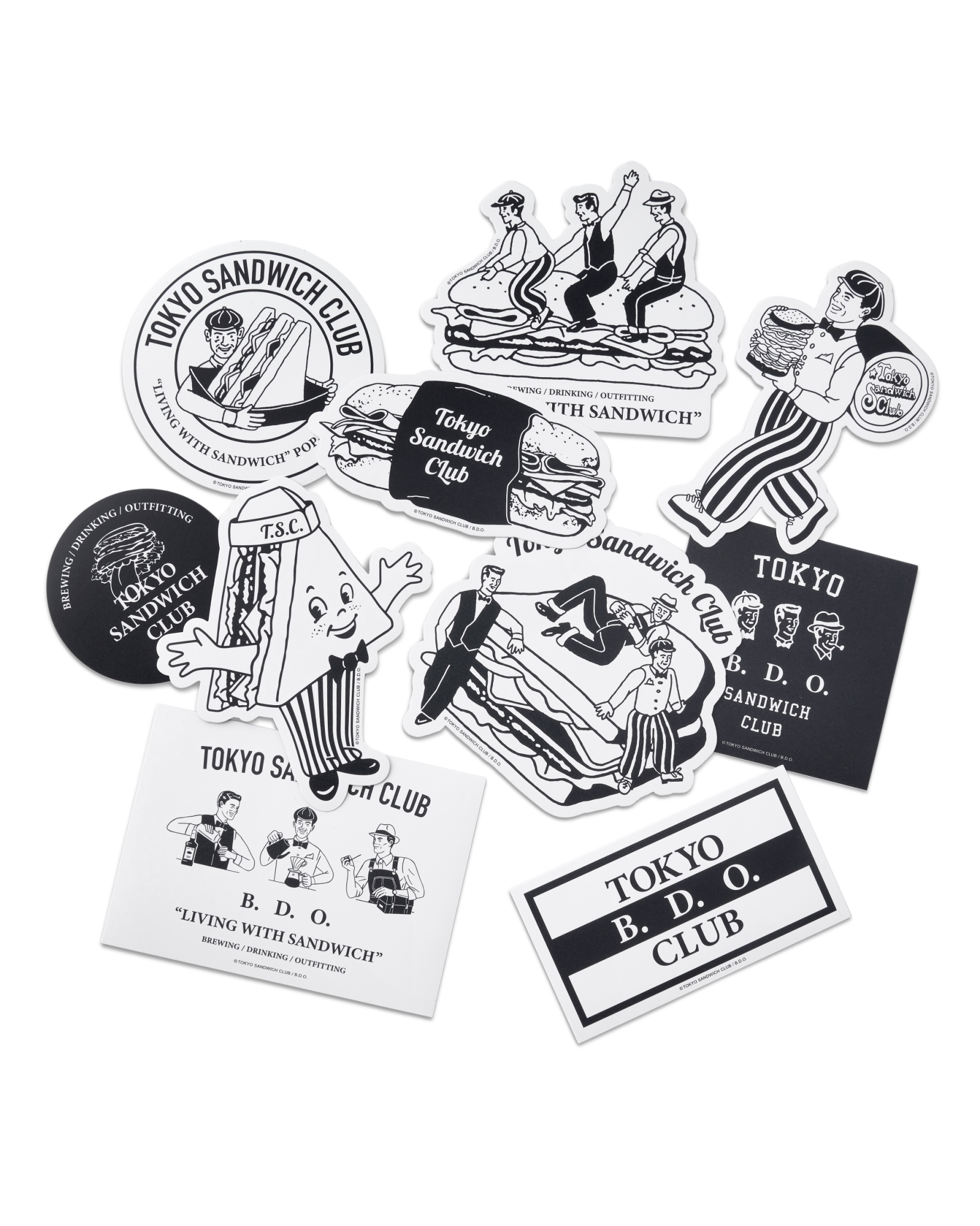 Filter017 B.D.O.貼紙包(10入)