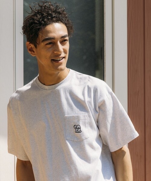 matsui×FREAK'S STORE / 「しらない」Pocket Tee