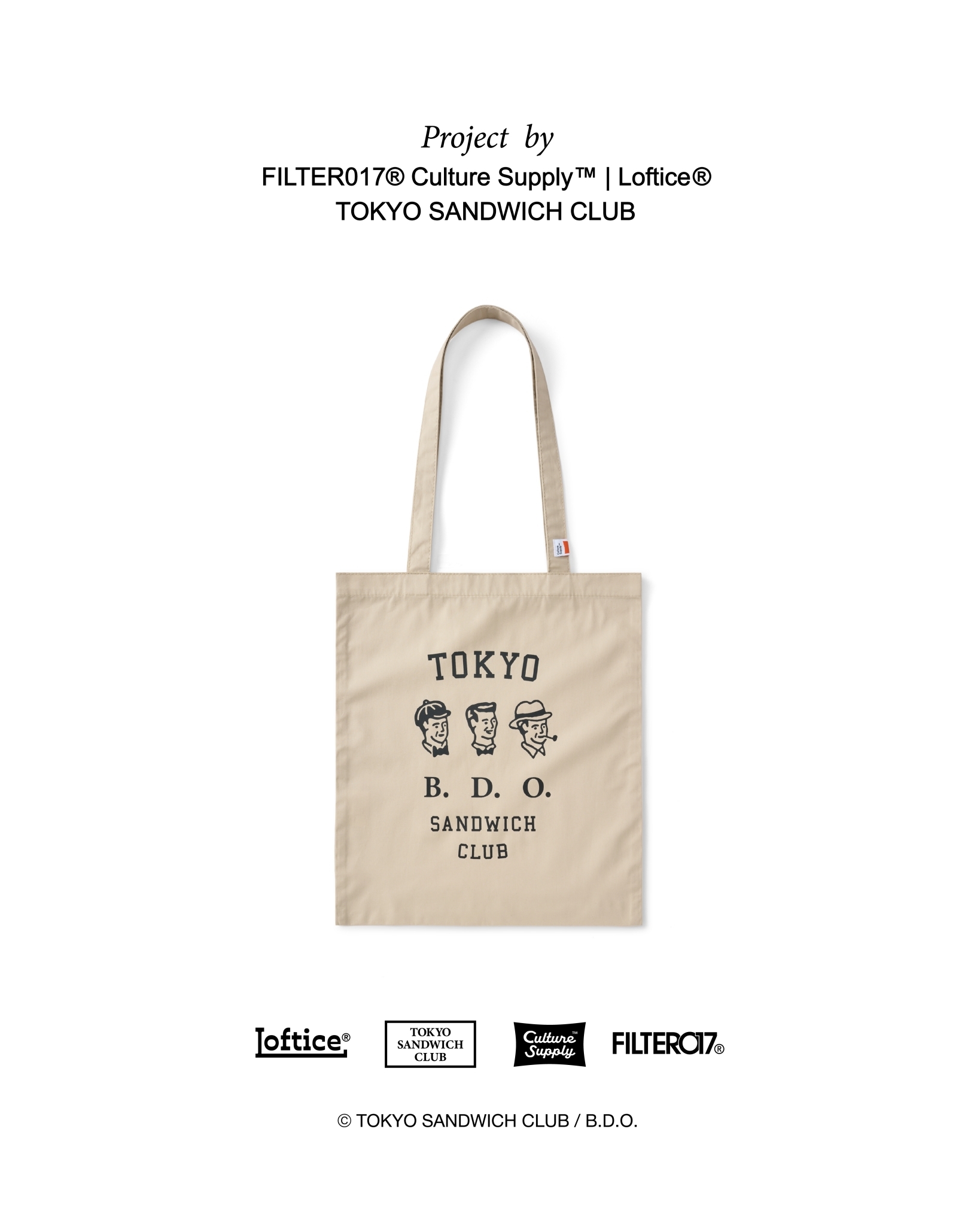 Filter017 B.D.O.棉質托特袋