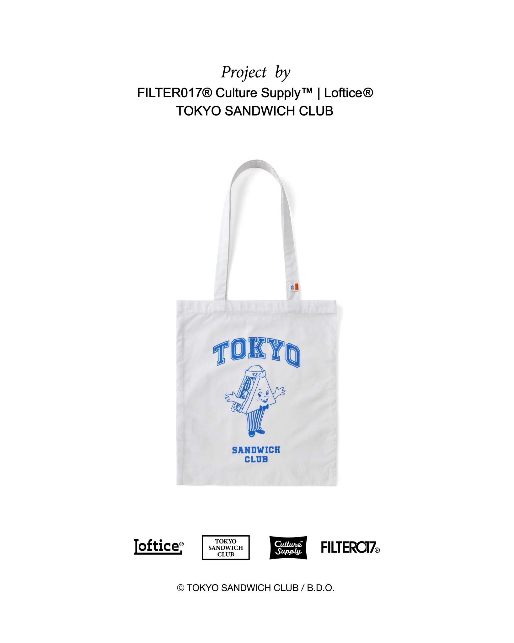 Filter017 B.D.O.棉質托特袋