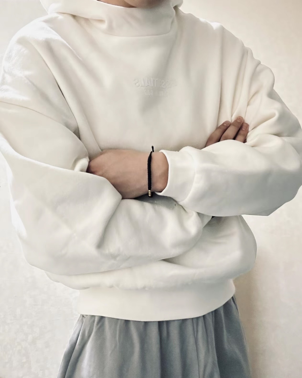 【現貨】Essentials Fear Of God FOG 23AW 帽Tee 長袖 字體 落肩 四色