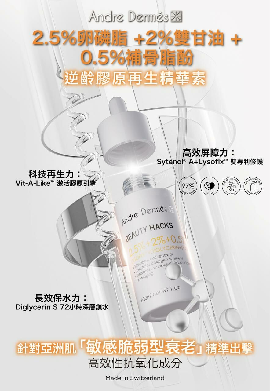 (2630)ANDRE DERMES 逆齡膠原再生精華素30ML