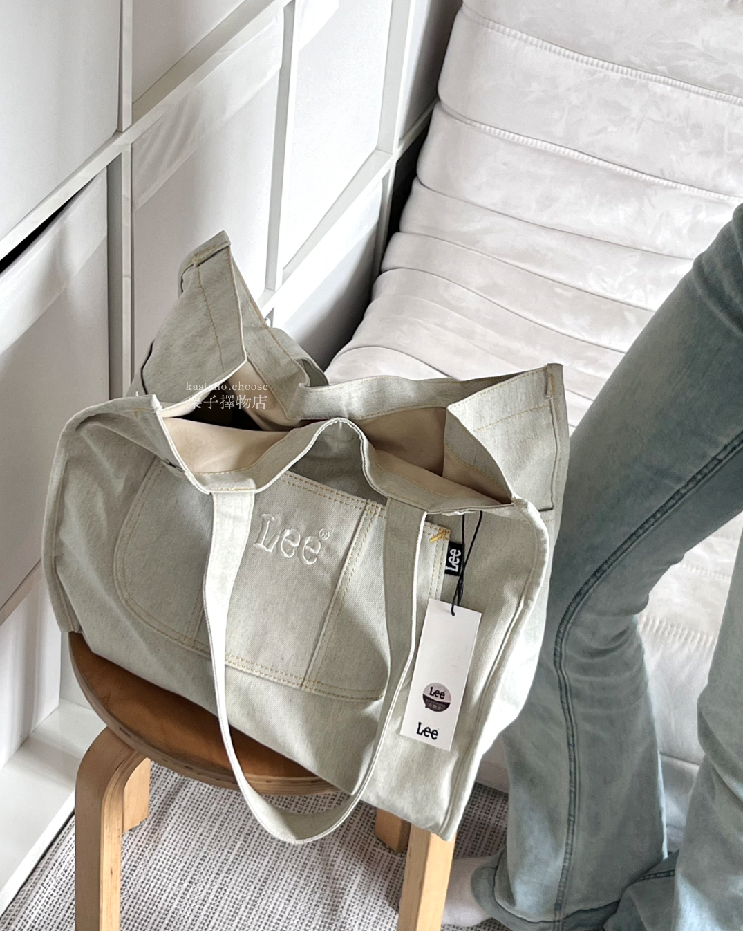 LEE牛仔托特包