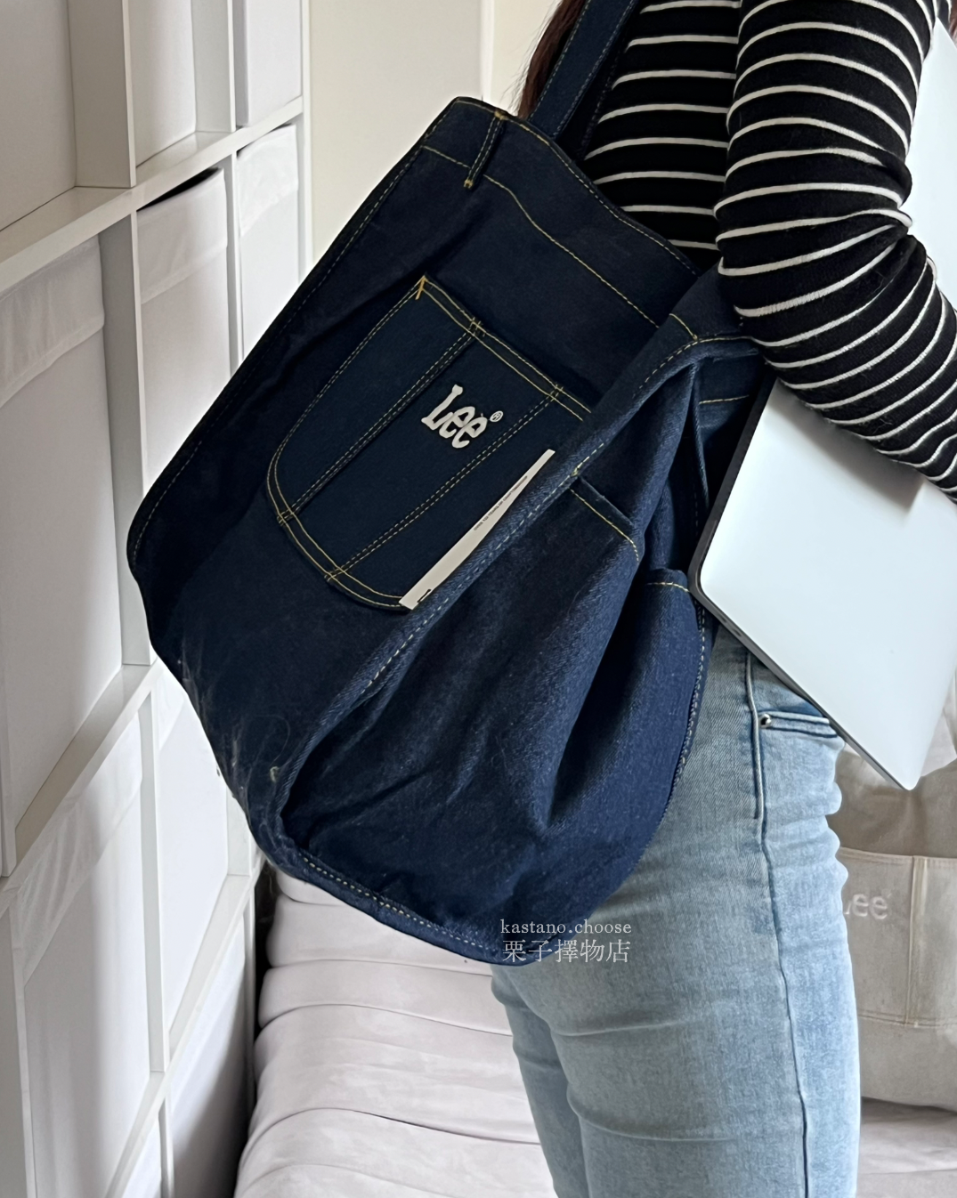 LEE牛仔托特包