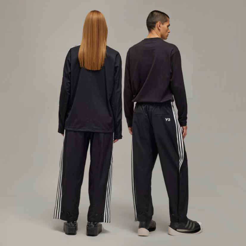 【 Y-3 M REF WO TP 頂級鈕扣款長褲 - 黑 】