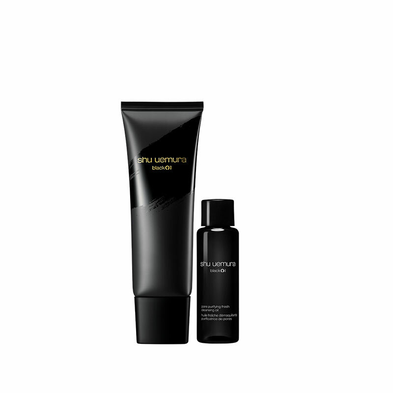【Shu Uemura-植村秀】黑米潔顏乳送潔顏油15ml組