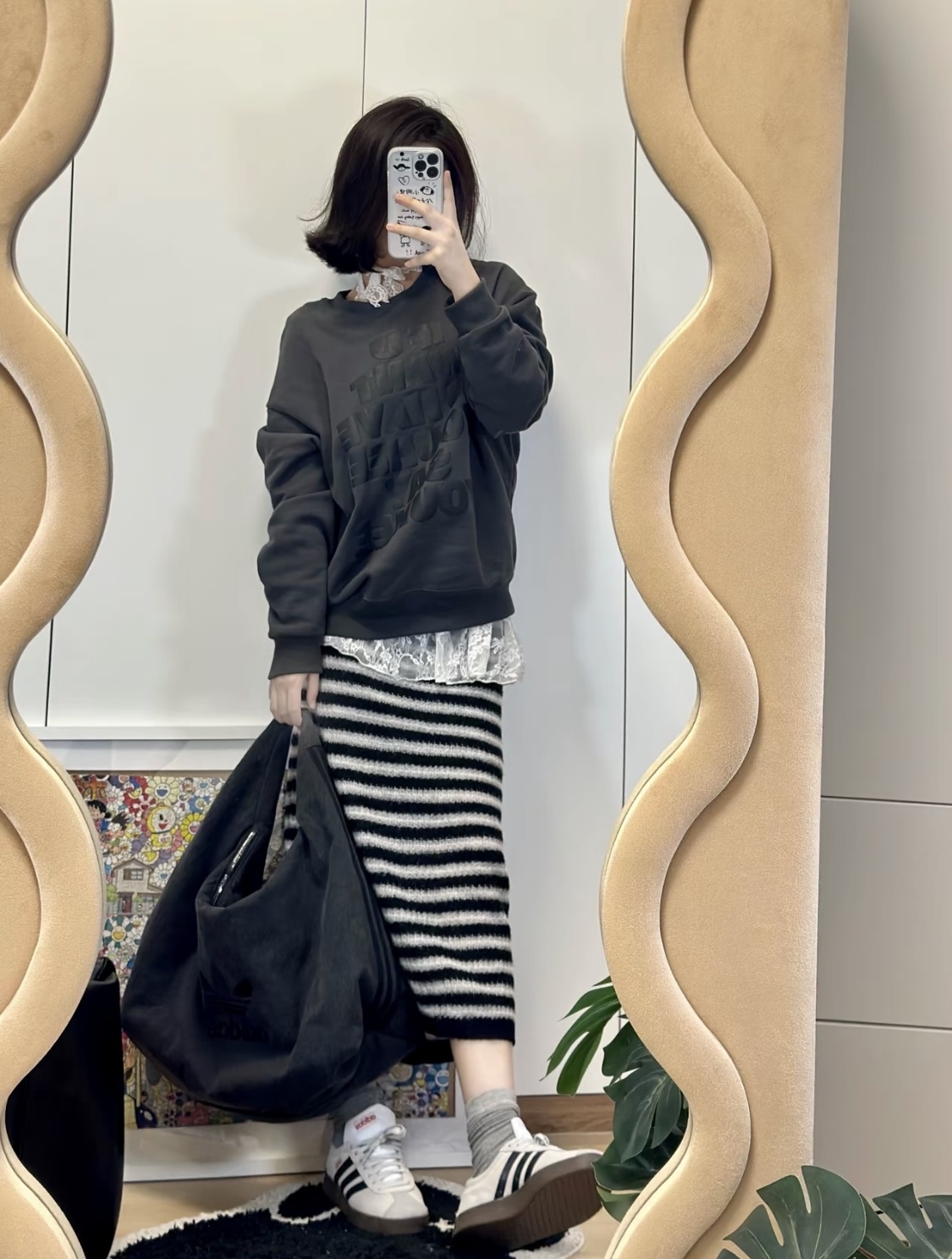 【現貨】ADIDAS ORIGINALS 印花LOGO 雲朵包 2色 IX7690