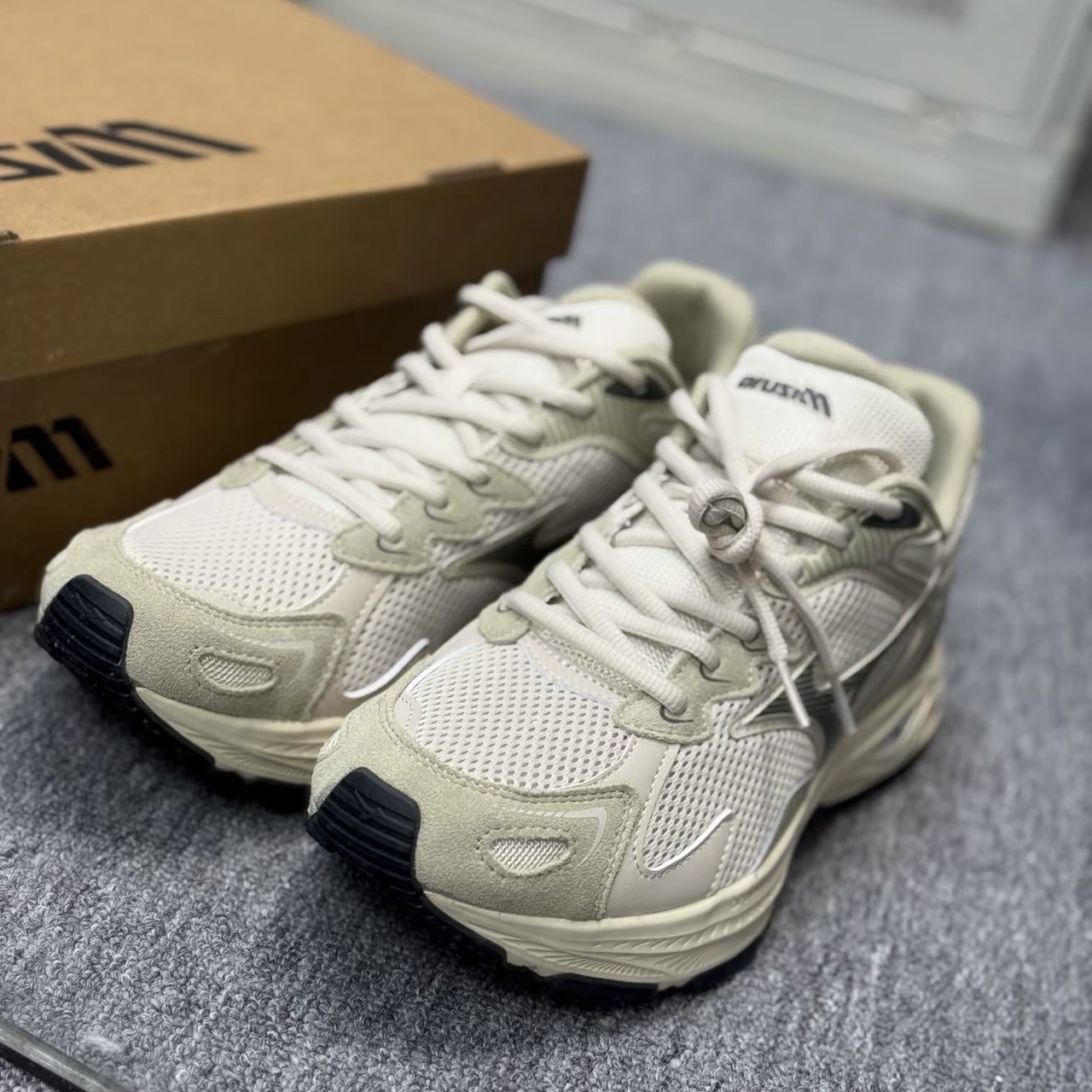 MIZUNO RACER S 美津濃 米黃 奶油黃 卡其 西湖龍井 復古 休閒鞋 D1GH223515