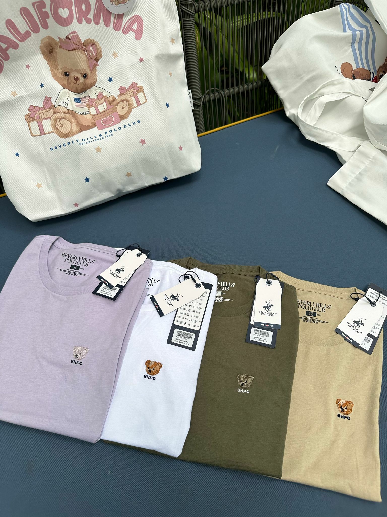 【現貨】BEVERLY HILLS POLO TL040205 童裝熊熊短袖上衣