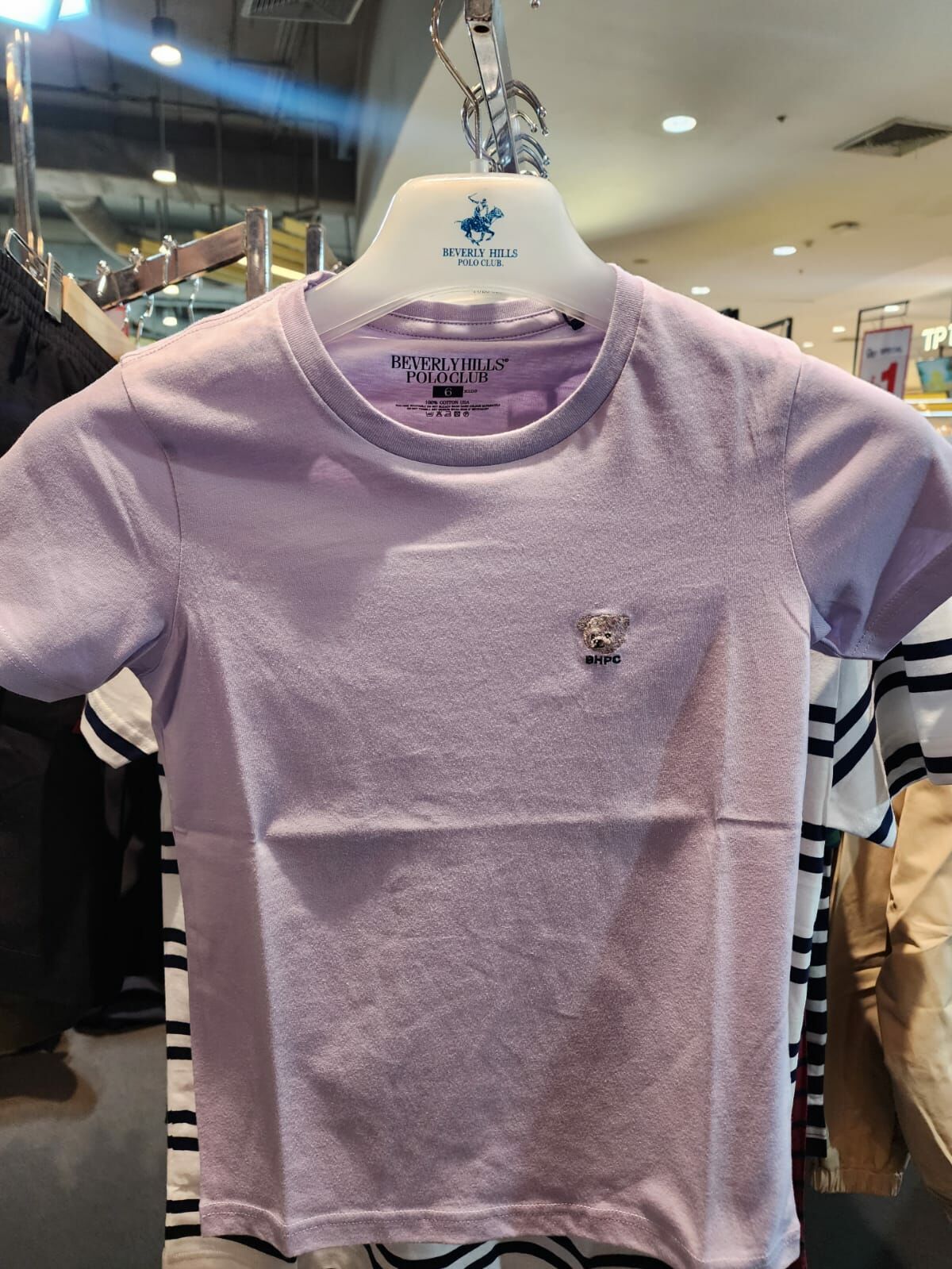 【現貨】BEVERLY HILLS POLO TL040205 童裝熊熊短袖上衣