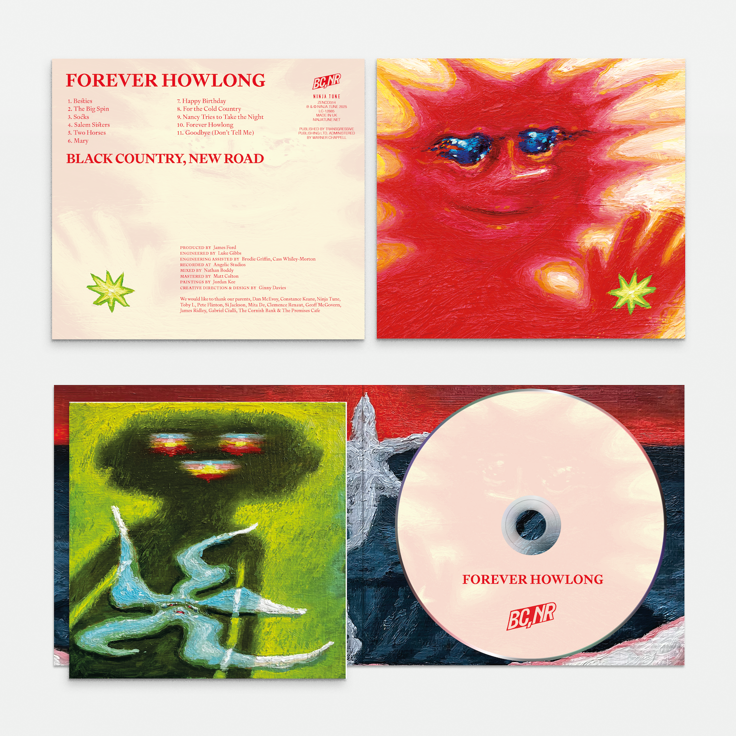 Black Country, New Road《Forever Howlong》（CD）