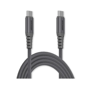First Champion USB-C to USB-C 1.2M-灰色2.0