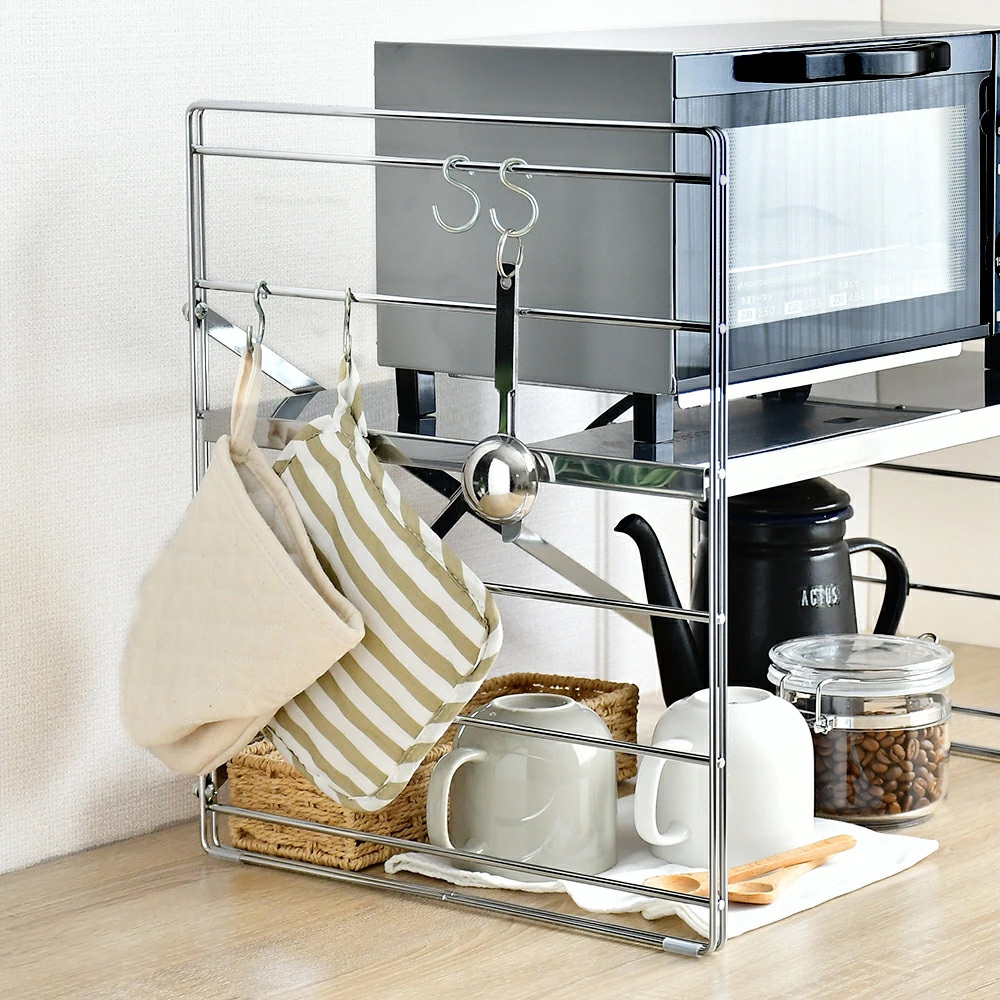 《adachi》TOASTER RACK系列日本不鏽鋼製層板可調耐重單層置物架(60cm)