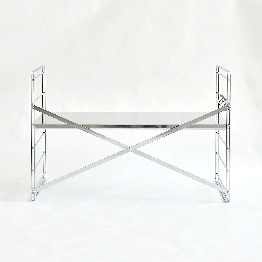 《adachi》TOASTER RACK系列日本不鏽鋼製層板可調耐重單層置物架(60cm)