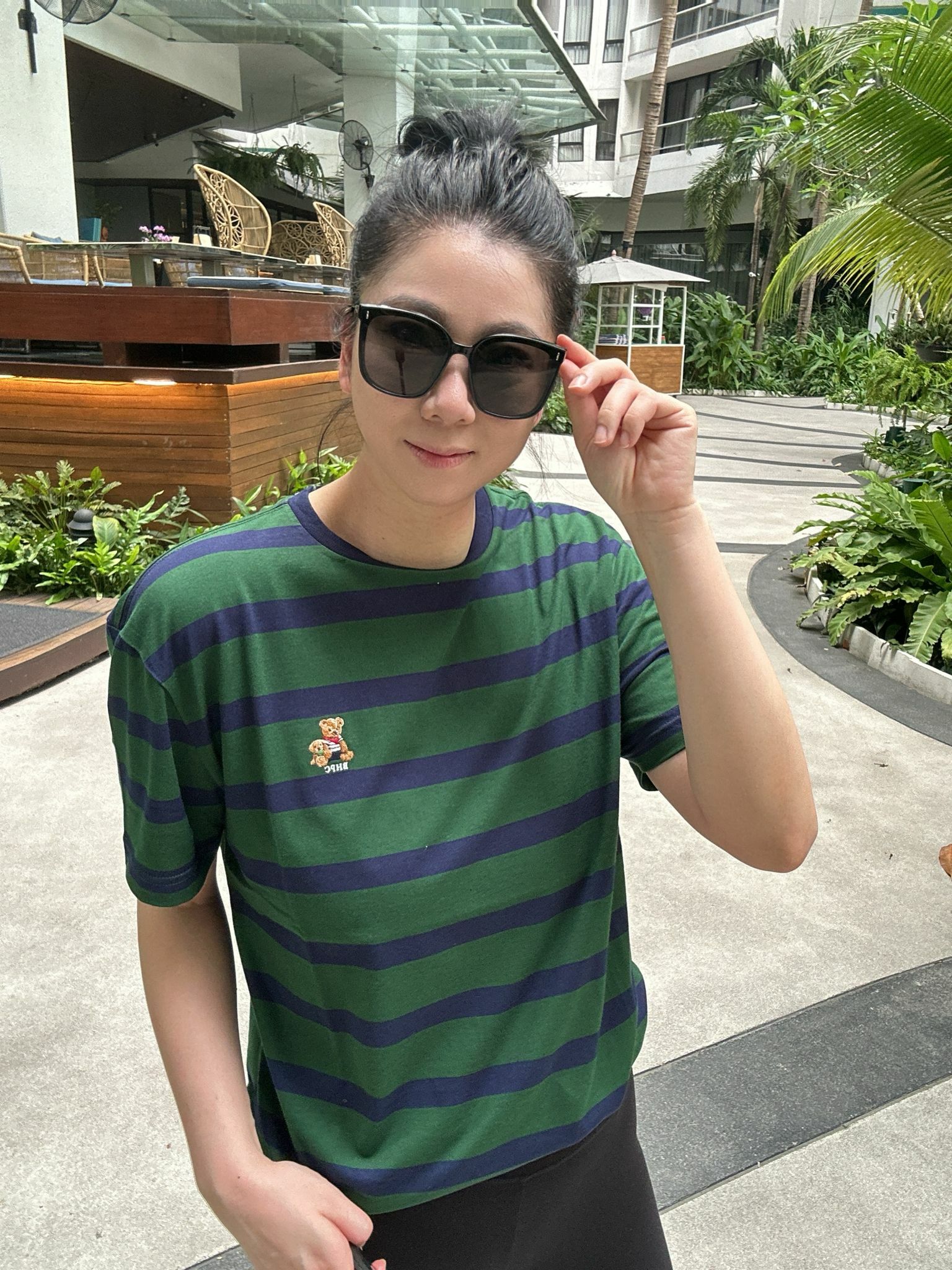 【預購】BEVERLY HILLS POLO TL040208 間條短袖上衣