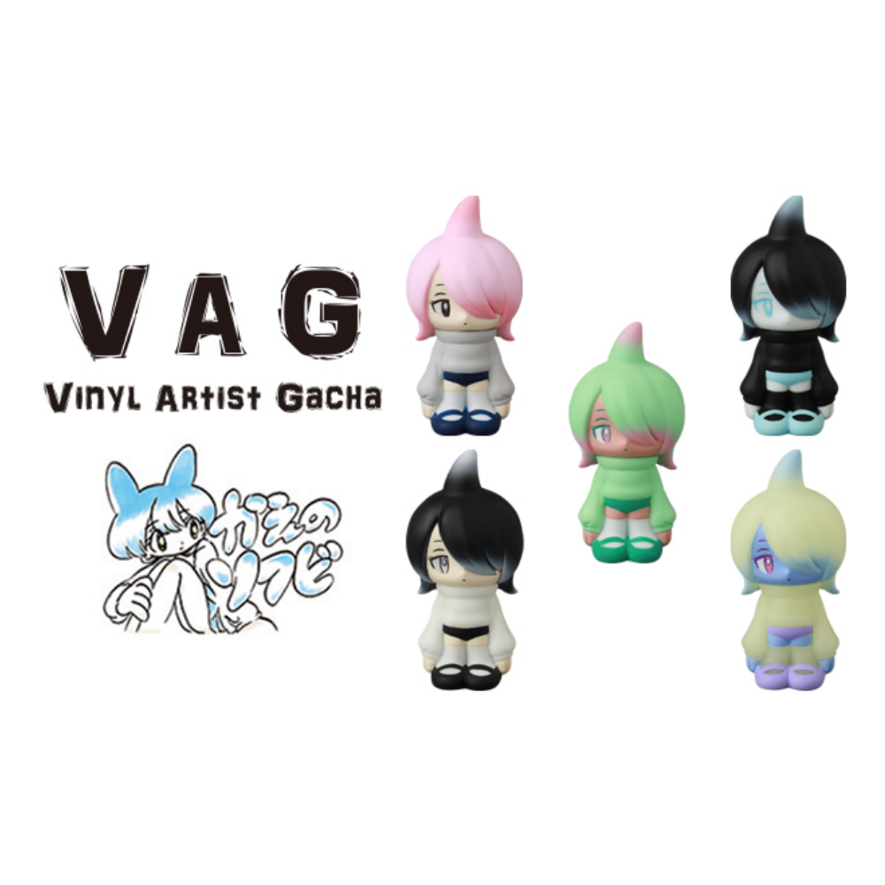 VAG (VINYL ARTIST GACHA) SERIES43 かえちゃん Vol.3 / ZOU / Uluru / MEMI