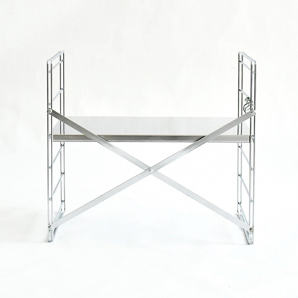 《adachi》TOASTER RACK系列日本不鏽鋼製層板可調耐重單層置物架(45cm)