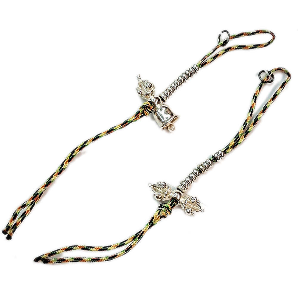 金剛鈴杵{純銀}計數珠(1對)【十方】154595