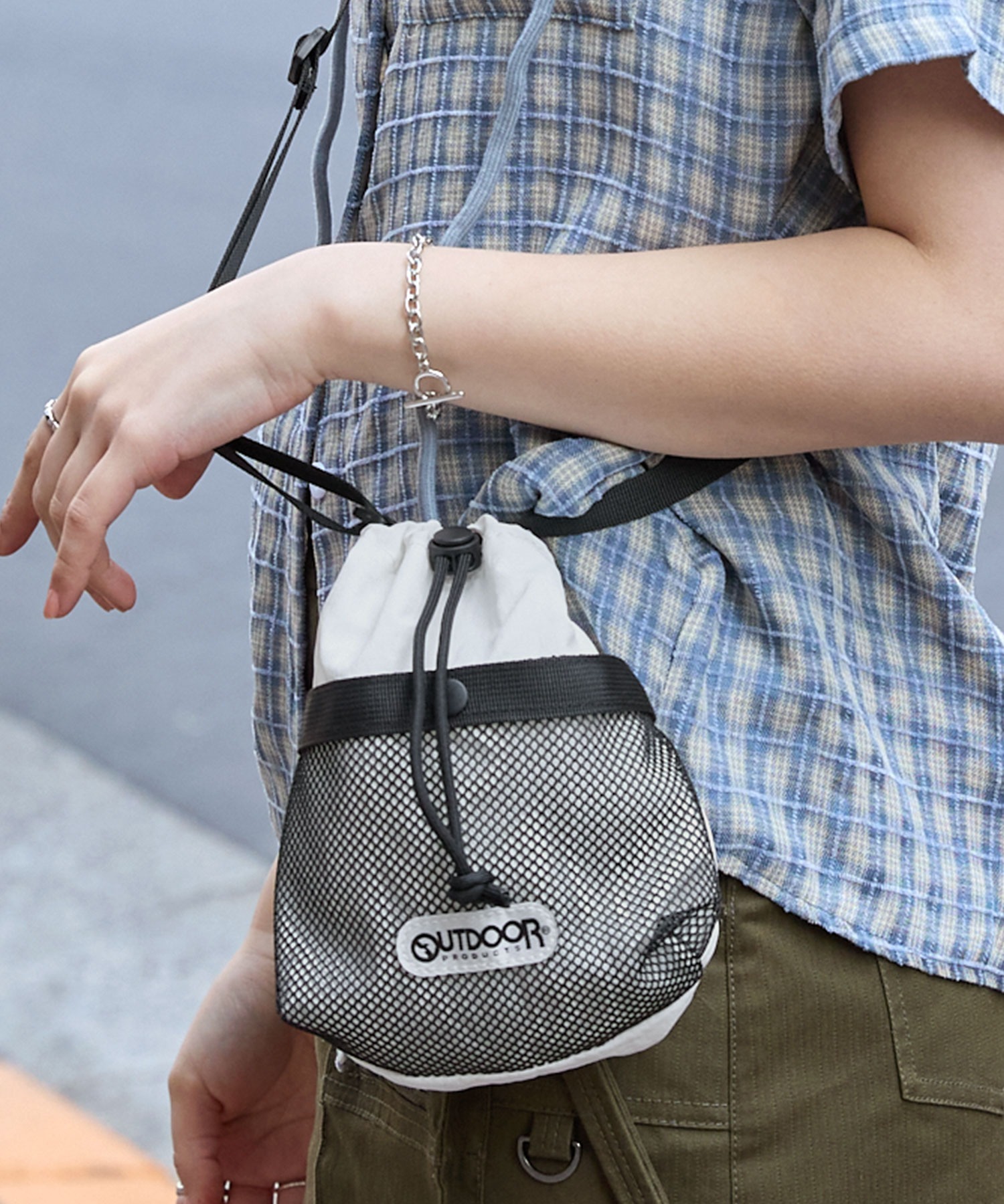 日版 Outdoor Products Mesh Nylon Shoulder Bag [bg493]