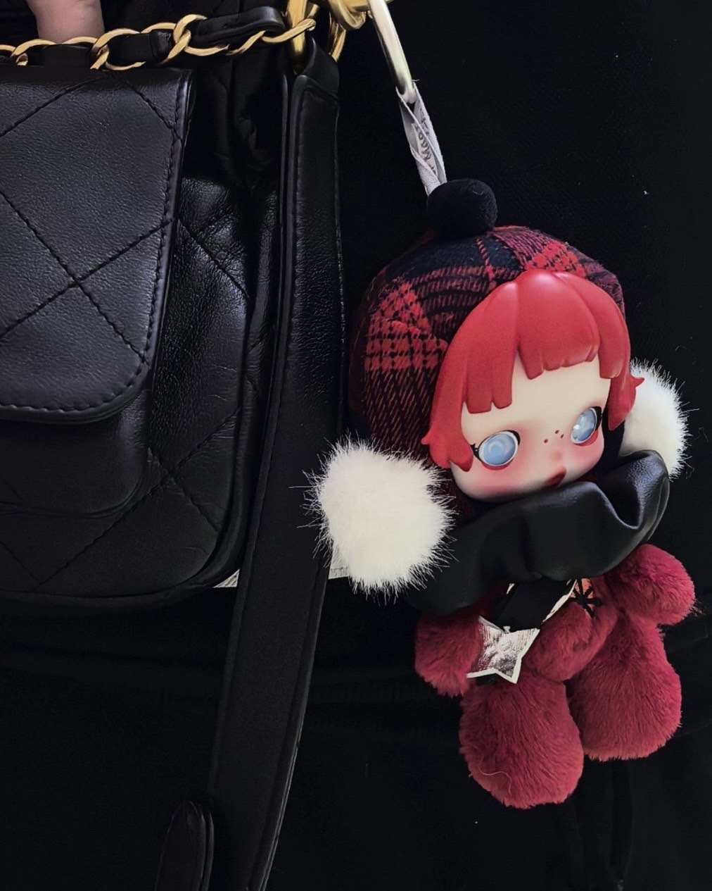 【現貨】泡泡瑪特 POP MART SKULLPANDA冬季樂章系列 掛飾 糖膠 掛飾 盲盒 單個 一中盒