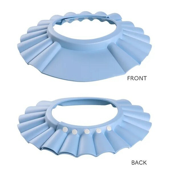 【Nishimatsuya】Smart Angel Baby Hair Wash Cap Shampoo Hat (Light Blue)
